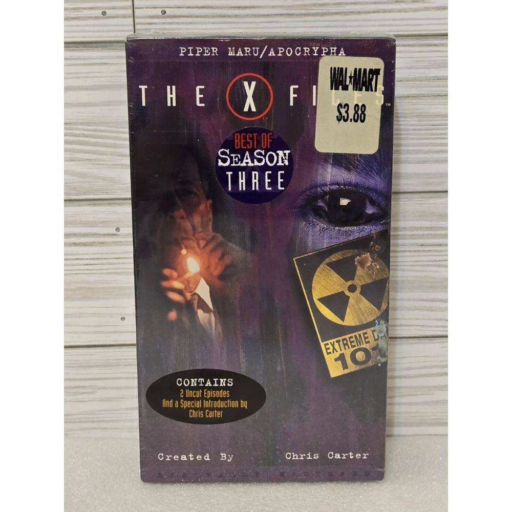 The X-Files - Piper Maru/Apocrypha VHS Brand New Factory Sealed 1998 Uncut